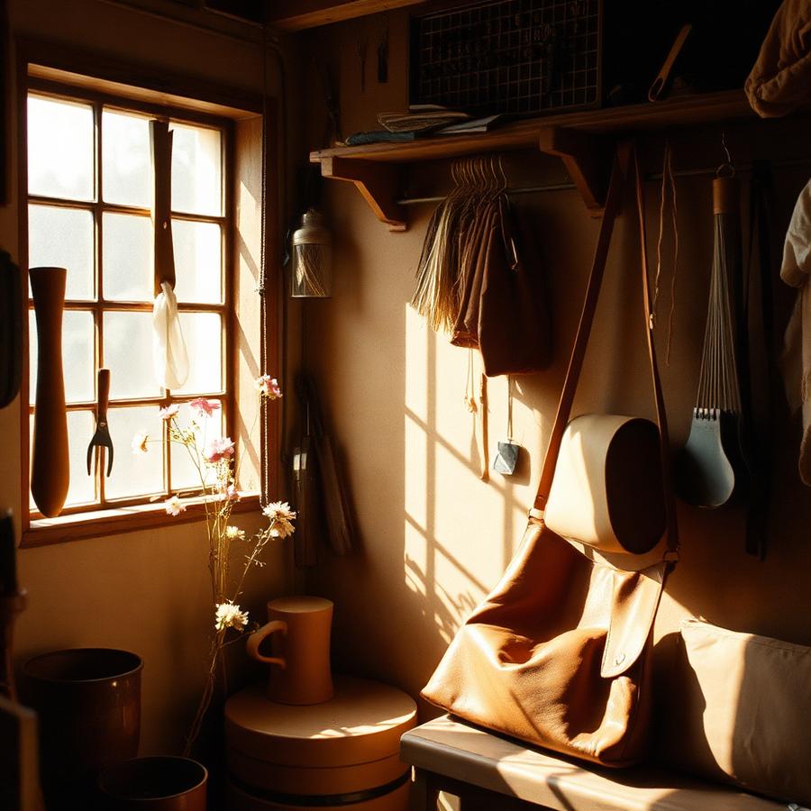 A room that smells of beeswax